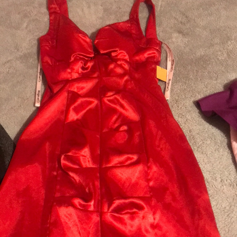 Red dress